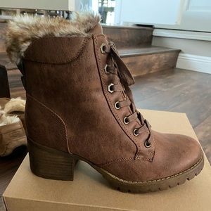 Steve Madden Comfort Tan Boots